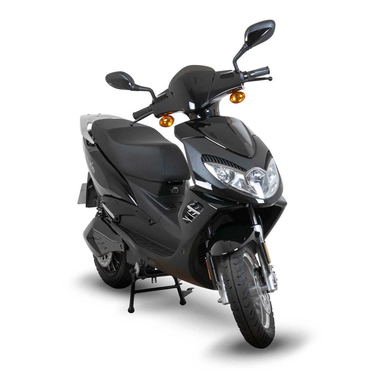 Scooter Electrique 50 E-stock Air Noir Brillant Easy-watts
