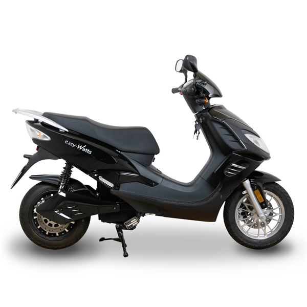 Scooter Electrique 50 E-STOCK AIR Noir brillant EASY-WATTS