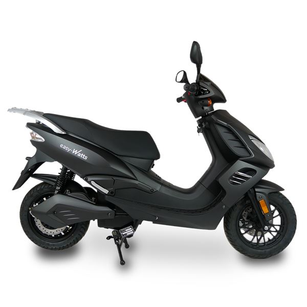 Scooter Electrique 50 E-STOCK Noir mat EASY-WATTS