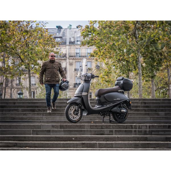 Scooter Electrique 50 E-PRESTO AIR Noir mat EASY-WATTS
