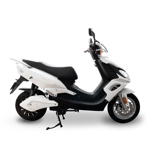 Scooter Electrique 125 E-STOCK MAX Blanc EASY-WATTS
