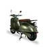 Scooter Electrique 125 E-RETRO MAX Vert army brillant EASY-WATTS