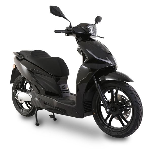 Scooter Electrique 125 E-CORAL Noir brillant EASY-WATTS