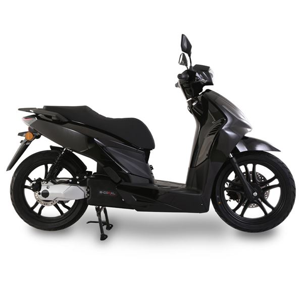 Scooter Electrique 125 E-CORAL Noir brillant EASY-WATTS