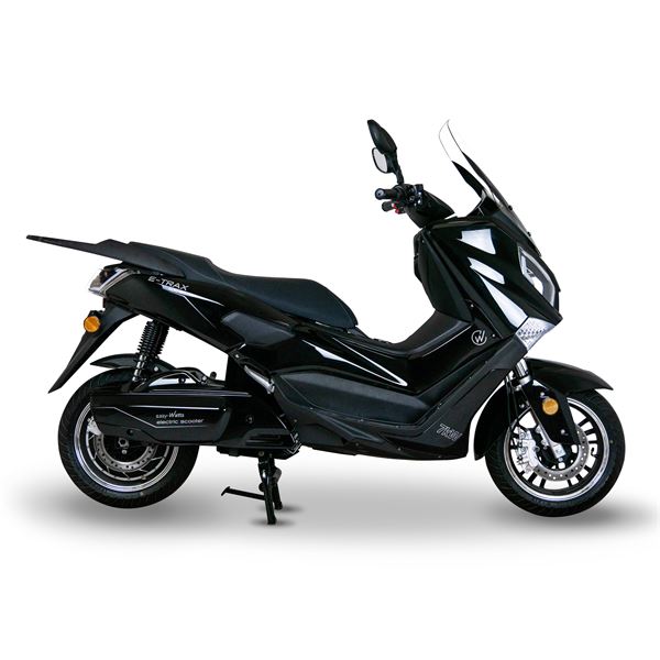 Scooter Electrique 125 E-TRAX Noir brillant EASY-WATTS