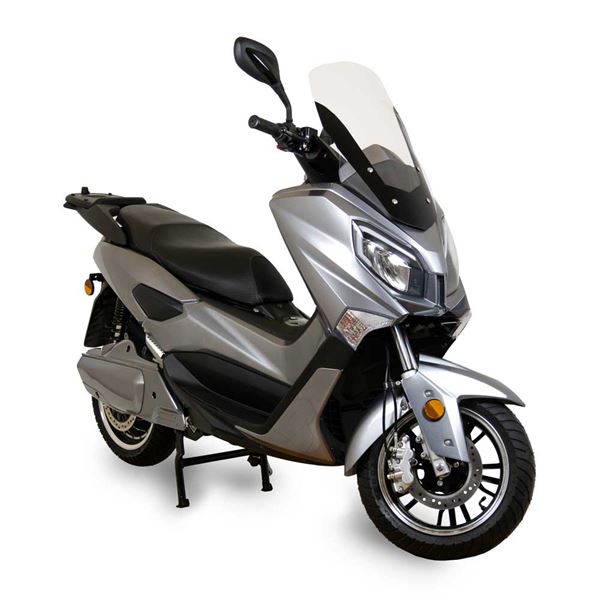 Scooter Electrique 125 E-TRAX Gris métallisé EASY-WATTS