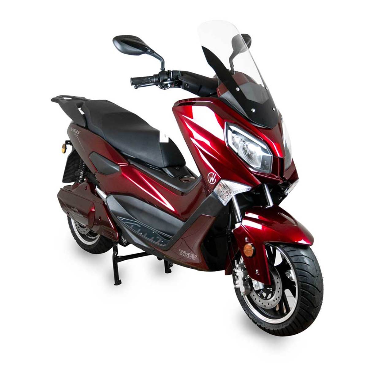 Scooter Electrique 125 E-trax Rouge Easy-watts