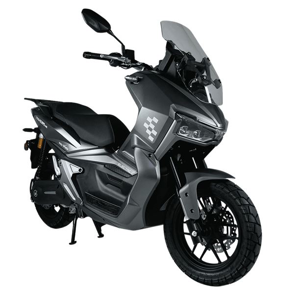 Scooter Electrique 125 E-SCAPE ONE Gris mat EASY-WATTS