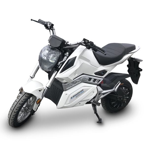 Moto Electrique 50 E-ROADSTER Blanc et gris EASY-WATTS