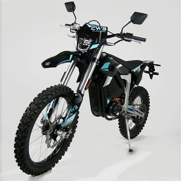Moto Electrique 125 CW3 TRAIL Noir EASY-WATTS