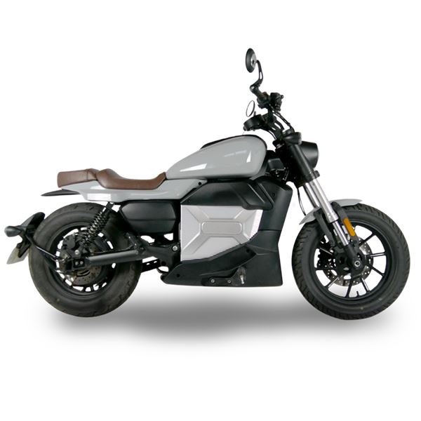 Moto Electrique 125 BW8 HERITAGE Gris nardo EASY-WATTS