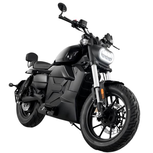 Moto Electrique 125 BW8 HERITAGE Noir mat EASY-WATTS