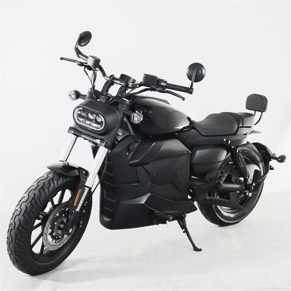 Moto Electrique 125 BW8 HERITAGE Noir mat EASY-WATTS