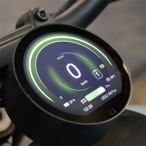 Moto Electrique 125 BW8 HERITAGE Noir mat EASY-WATTS