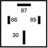 RELAIS  POMPE   CARBURANT HB75 - 75614617