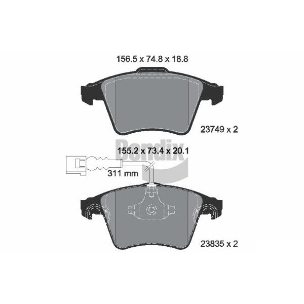 BPD2032 PLAQUETTE VL
