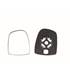 GLACE + SUPPORT DROIT SPILU - 12256