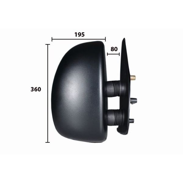 RETROVISEUR DROIT ELECTRIQUE SPILU - 50610