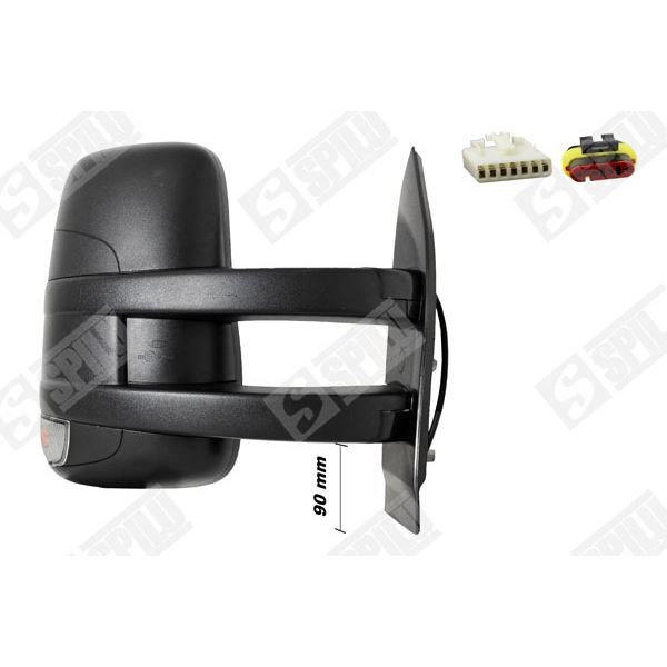 RETROVISEUR DROIT ELECTRIQUE SPILU - 58612