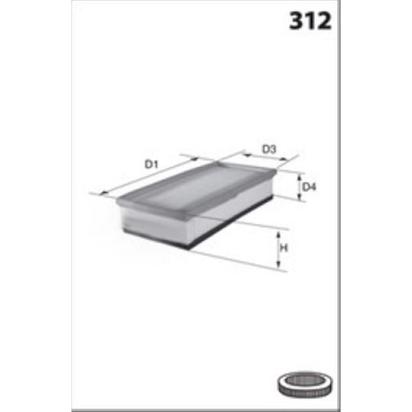 ELP9655 FILTRE A AIR VL