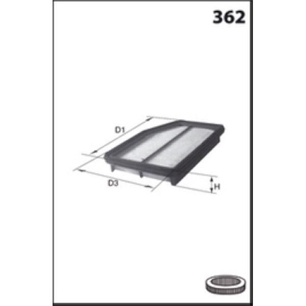 ELP9535 FILTRE A AIR VL