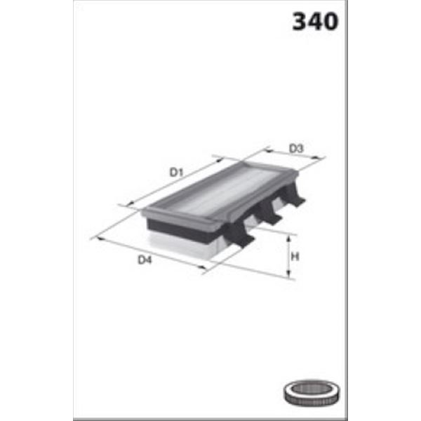 ELP9449 FILTRE A AIR VL
