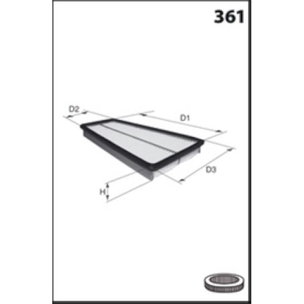 ELP9215 FILTRE A AIR VL