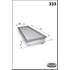 ELP9084 FILTRE A AIR VL