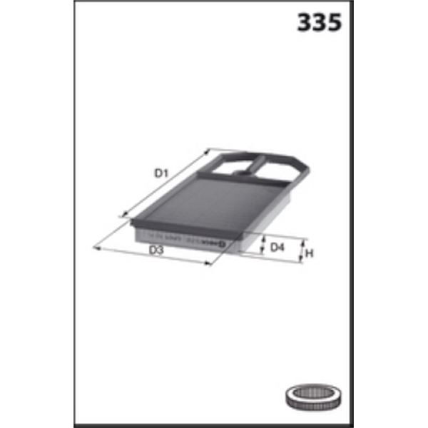 ELP9079 FILTRE A AIR VL