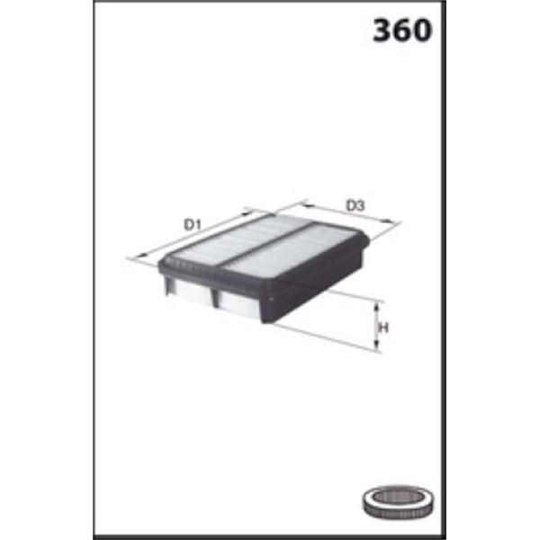 ELP9043 FILTRE A AIR VL