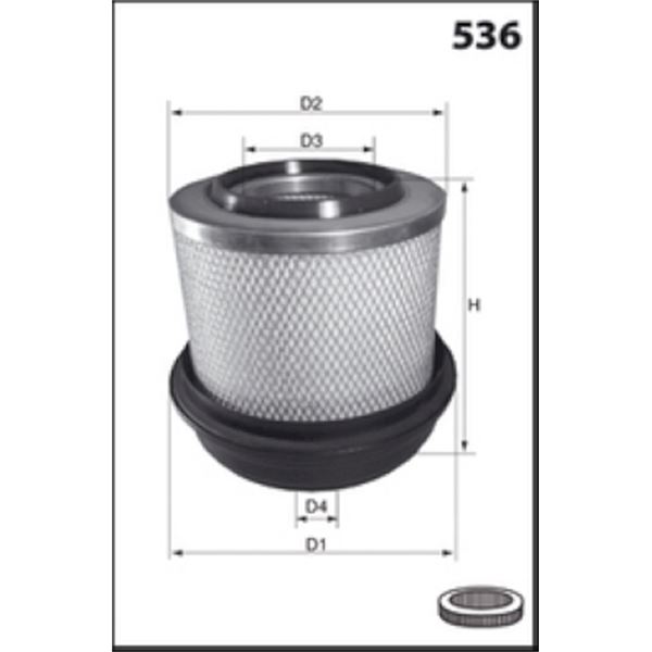 EL9017 FILTRE A AIR VL