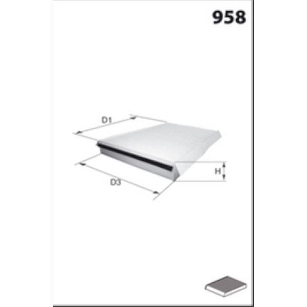 ELR7431 FILTRE D HABITACLE VL