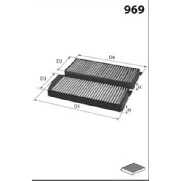 JLR7276 FILTRE D HABITACLE VL
