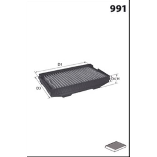 EKR7156 FILTRE D HABITACLE VL