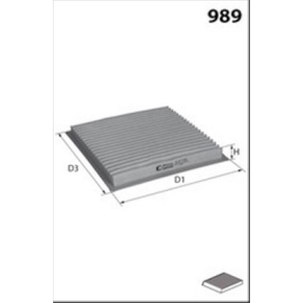 ELR7154 FILTRE D HABITACLE VL