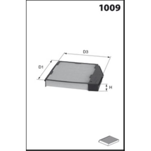 CLR7120 FILTRE D HABITACLE VL