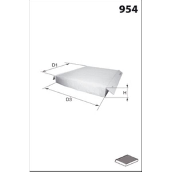 JKR7090 FILTRE D HABITACLE VL