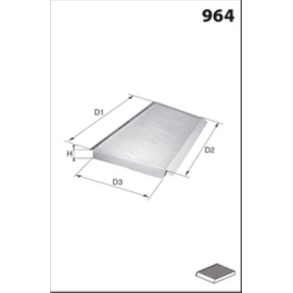 ELR7084 FILTRE D HABITACLE VL