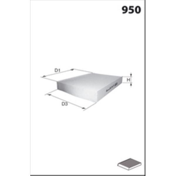 ELR7075 FILTRE D HABITACLE VL