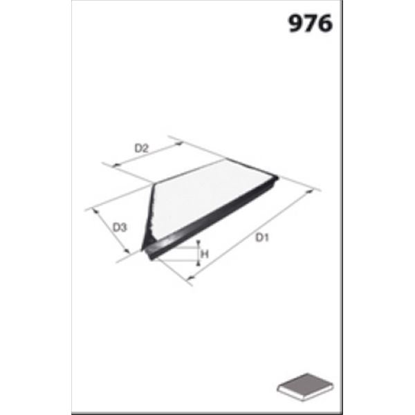 EKR7068 FILTRE D HABITACLE VL