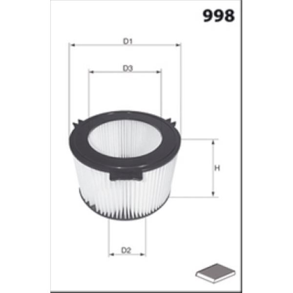 ELR7067 FILTRE D HABITACLE VL