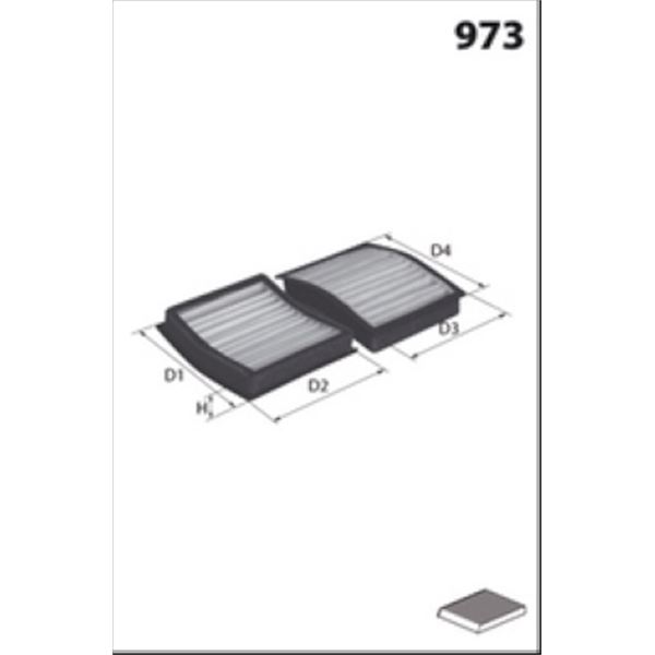 JLR7065 FILTRE D HABITACLE VL