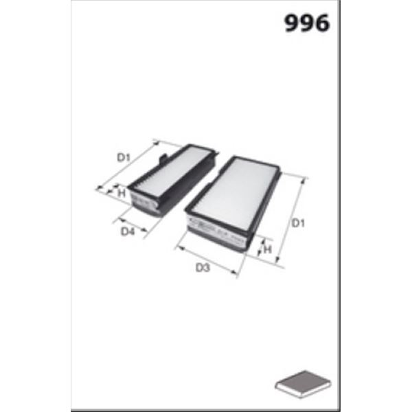JLR7064 FILTRE D HABITACLE VL