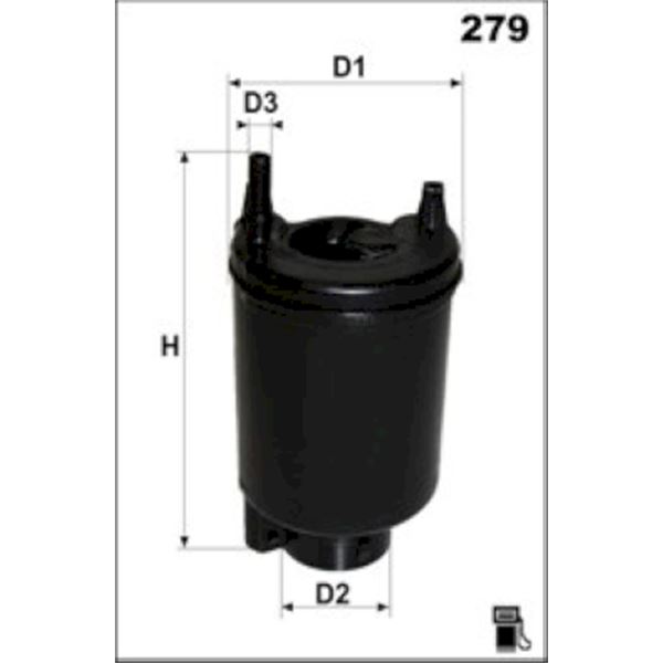 ERE6117 FILTRE A ESSENCE VL
