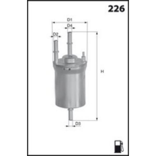 ELE6101 FILTRE A ESSENCE VL
