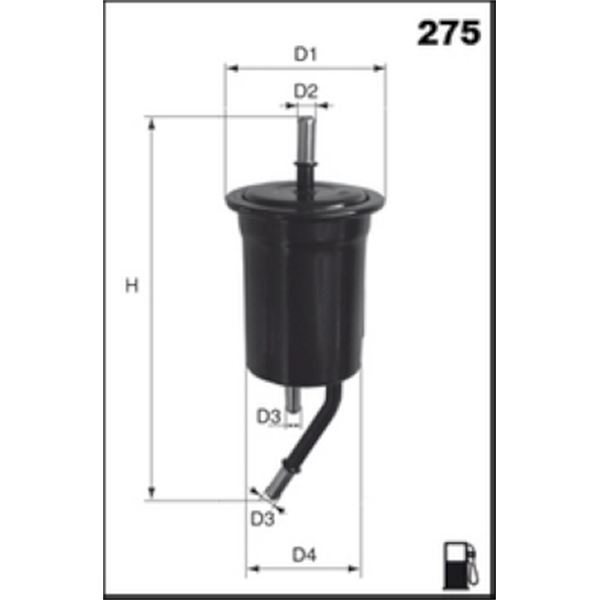 ELE6068 FILTRE A ESSENCE VL