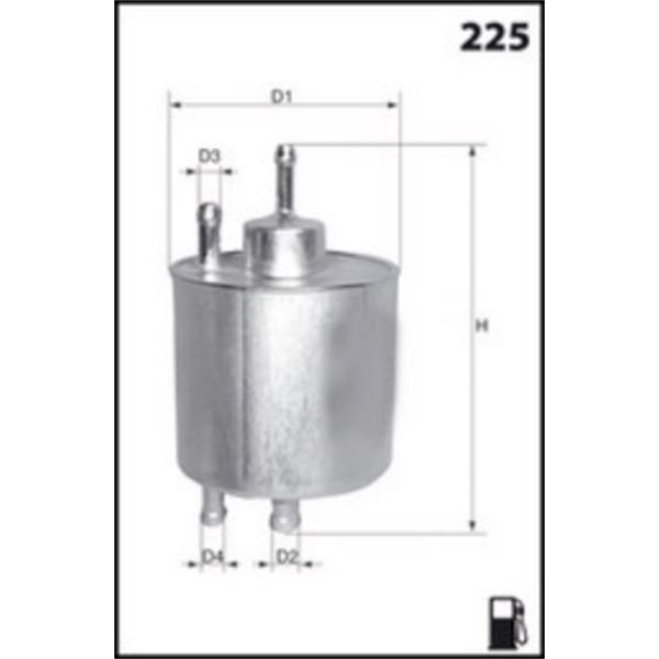 ELE6029 FILTRE A ESSENCE VL