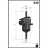 ELE6021 FILTRE A ESSENCE VL