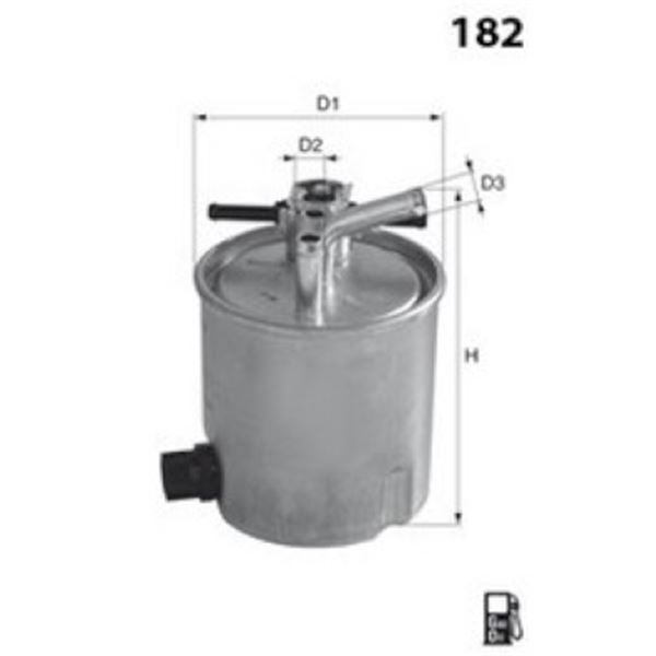 ELG5477 FILTRE A GASOIL VL