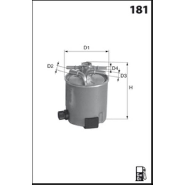 ELG5440 FILTRE A GASOIL VL